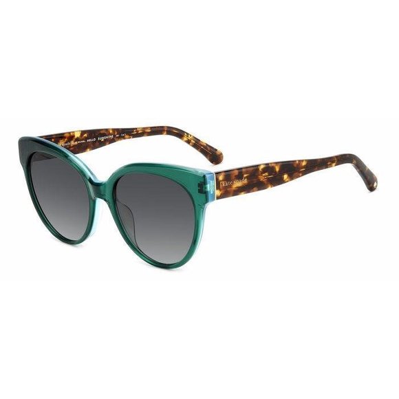 KATE SPADE AUBRIELLA G S Sunglasses 1ED GREEN 55mm - Picture 1 of 3